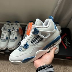 Jordan 4 Military Blue