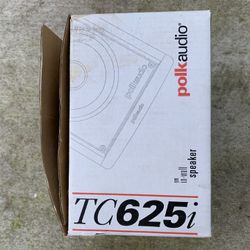 polk audio tc 625i in wall speaker