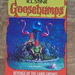 Goosebumps #34 Revenge of the Lawn Gnomes by R L Stine (1995) 1st Edition