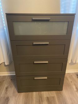 Gray dresser