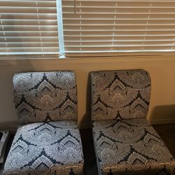Loveseat,ottoman & 2 Accent Chairs