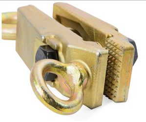 5 Ton 2 Way Auto Body Clamp for Top & Straight Collision Repair Tool Kit, Self-Tightening Frame Pull Clamp Grips Car Bodywork, Pulling Capacity 5T (St
