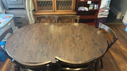 Table and chairs