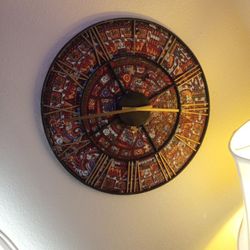 Aztec Puzzle Clock 