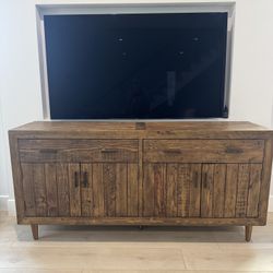 Nadeau Wood Credenza