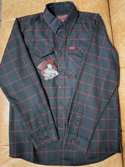 Dixxon Flannel Company The Redline Black/Red Plaid Flannel