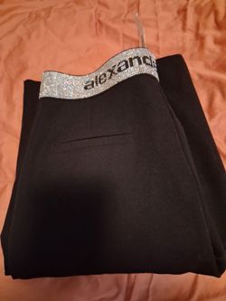 Alexander Wang Rhinestone Waistband Trouser Shorts