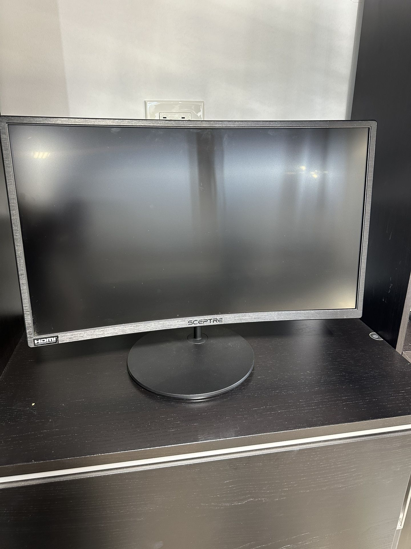 Sceptre C249W-1920RN 24" 1080p LED Curved Computer Monitor, Black