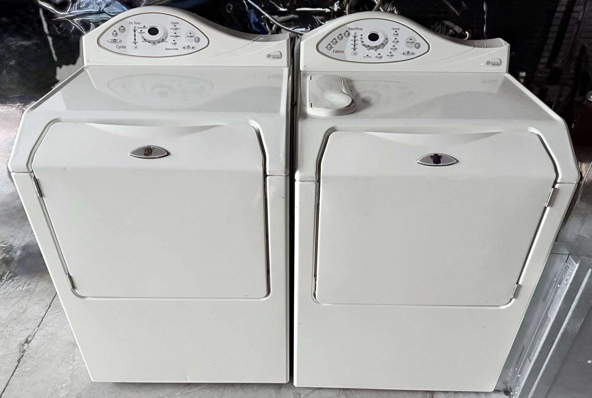 Washer and Dryer Set
