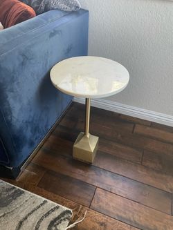 Marble side table
