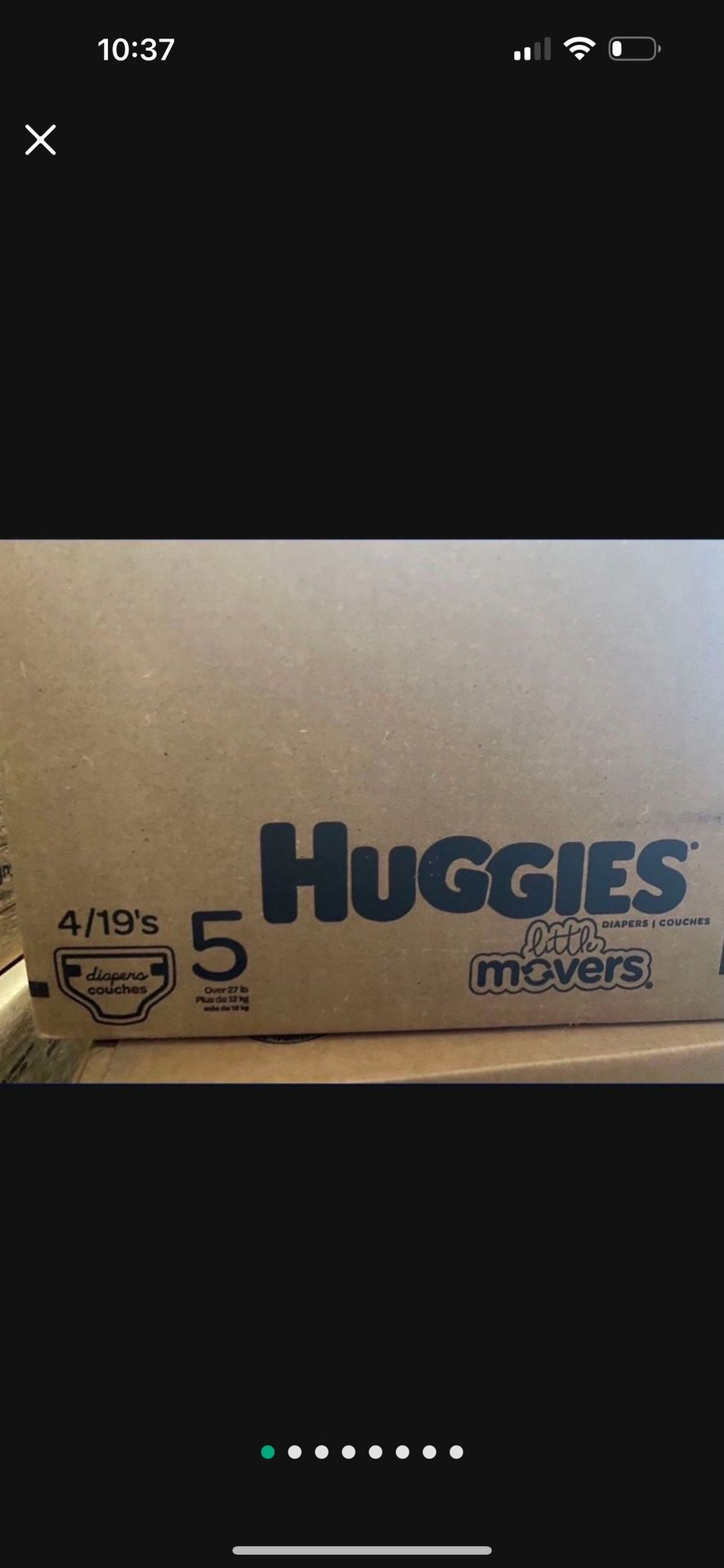 Huggie and Pull up Diapers