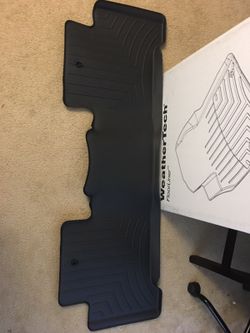 WeatherTech Acura MDX rear floor liner