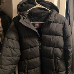 Black Swiss Tech Jacket 