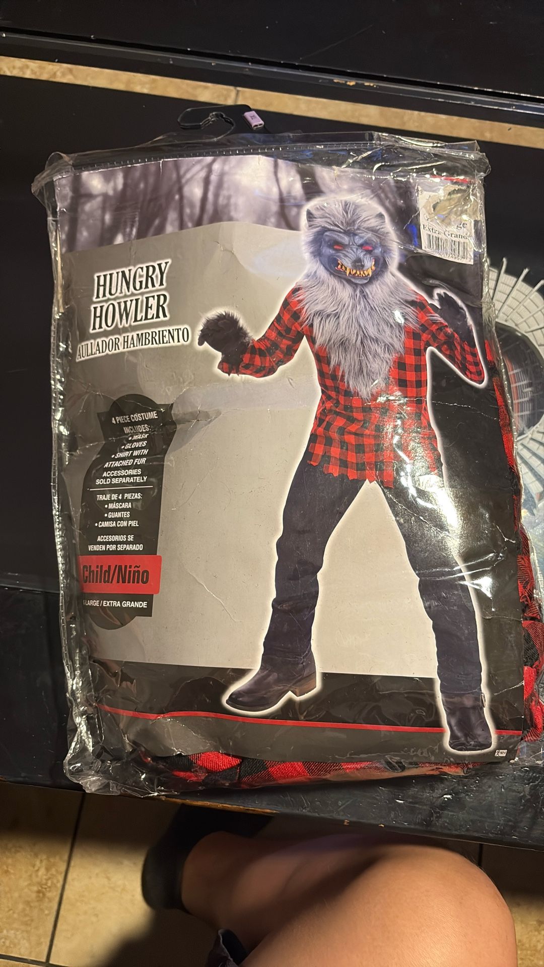 Ware wolf Costume (hungry Howler) Childs XL 