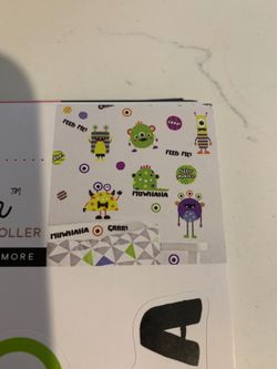 Children walk decal alien peel and stick stickers craft