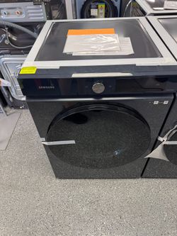 Navy Blue Samsung Electric Dryer 7.5 Cu Ft Units are new open box scratch and dent