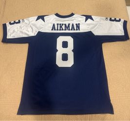 Reebok throwback Troy Aikman #8 Dallas Cowboys Jersey