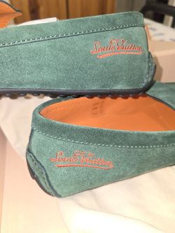 Louis Vuitton Suede Loafers NEW