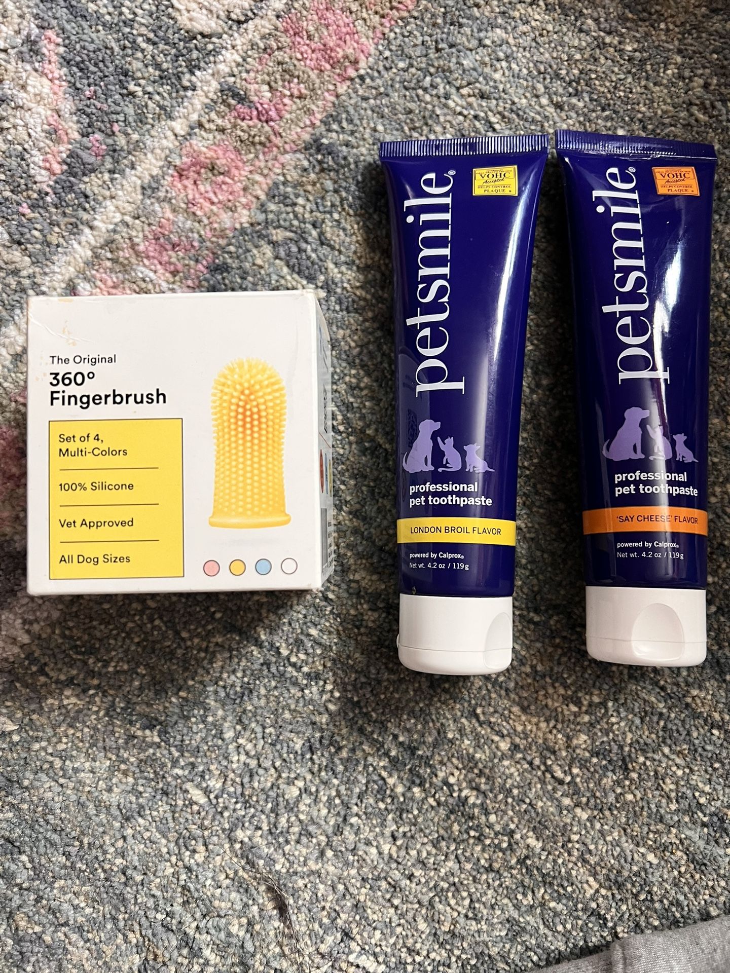 Dog Toothbrush And Toothpaste