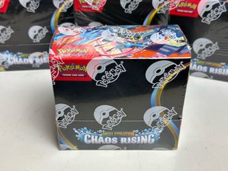 Pokemon Chaos Rising SEALED Booster Box!