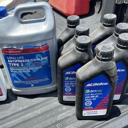 HONDA DEAL: 7 Quarts Oil  + Antifreeze For Honda