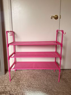 Pink Shoe rack
