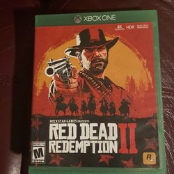 Red dead redemption ll 4K ultra HD Xbox one