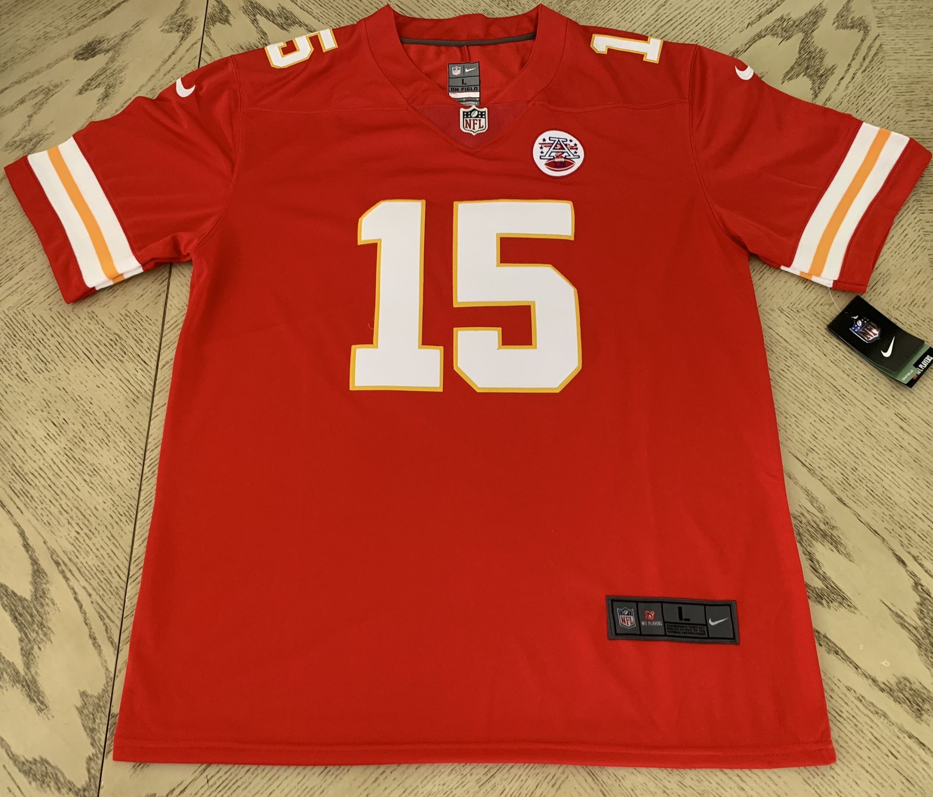 Patrick Mahomes III Chiefs Jersey QB Superbowl Champions Kansas City Chiefs Jersey / Red / White / Black