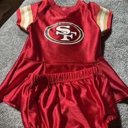 3-6 Month 49er Baby Outfit