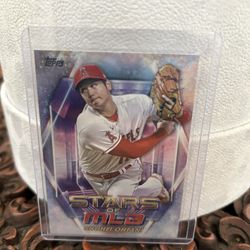 Shohei Ohtani TOPPS baseball card