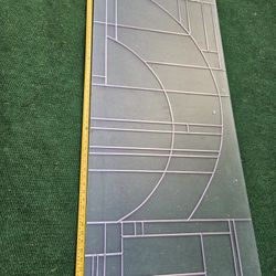 Decorative Glass Partition 