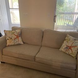 Sofa with queen sleeper