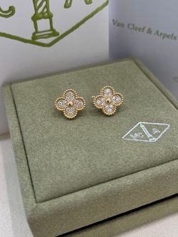 Van Cleef Alhambra earrings