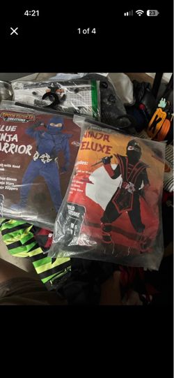 Spooktacular Creations Kids Ninja Costumes – Set of 2