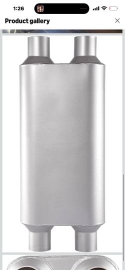 Dual In/Dual Out Performance Exhaust Muffler