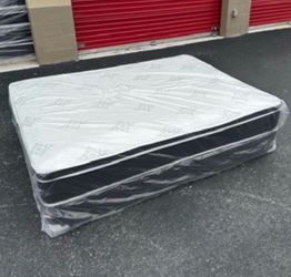 Queen Mattress Set PillowTop – Brand New –  Same Day Delivery Available 🚚