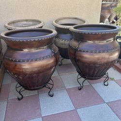 New Flower Pots Made Out Of Clay Perfect Gift 🎁 