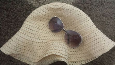 Sun Hat and Sunglasses