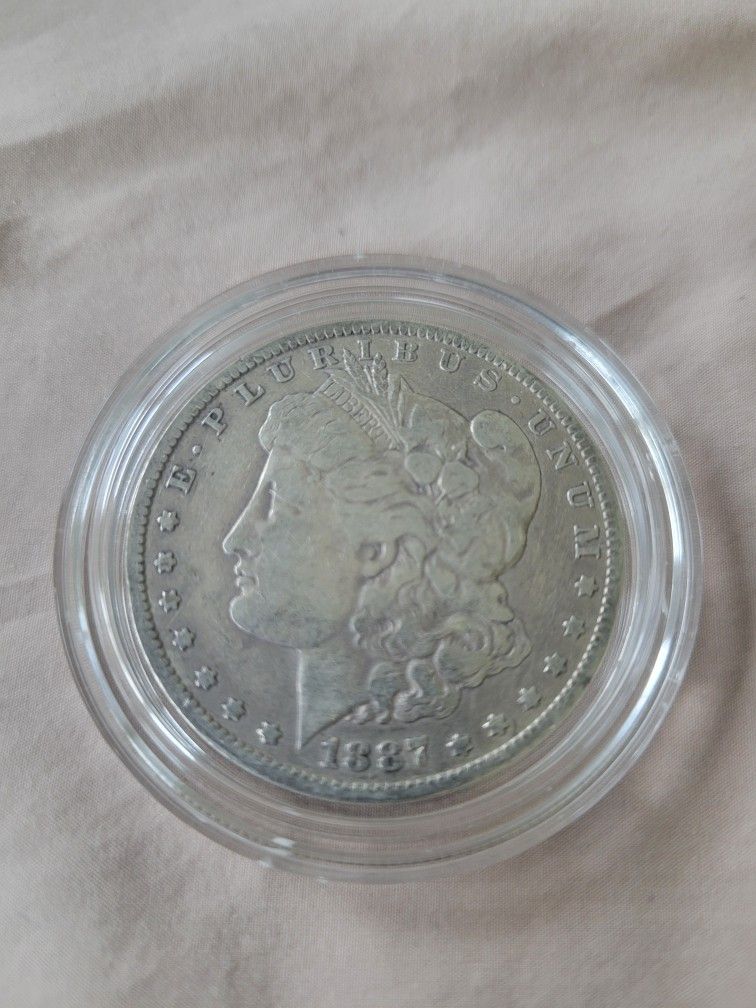 1887 Silver Morgan Dollar O Mint Mark