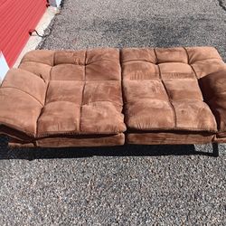 72" Camel Futon 
