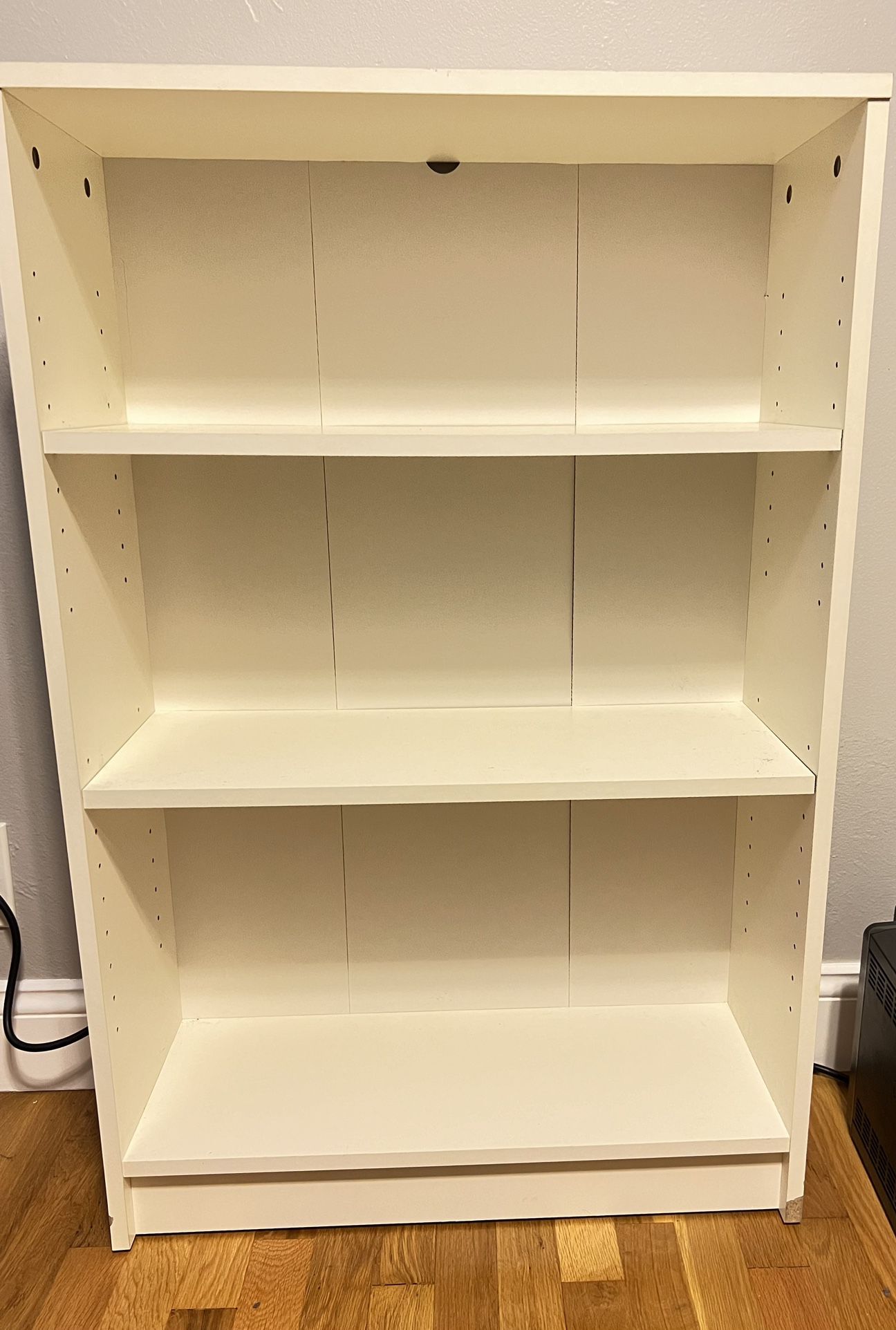 IKEA 3 Shelf Bookcase (white) 