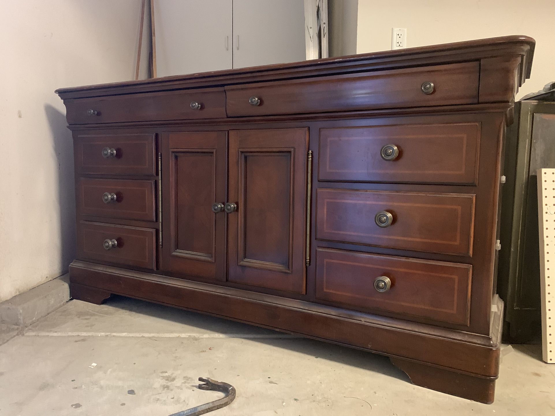 Large Dark Mahogany dresser