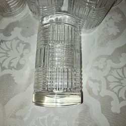 6 Decorative Drinking Glasses