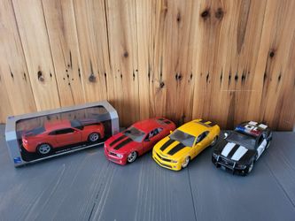 Four Model Camaro Cars