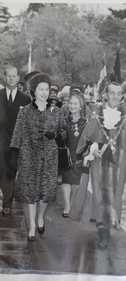 Letters, Program And Pictures Of Queen Elizabeth And Royal Family Members.