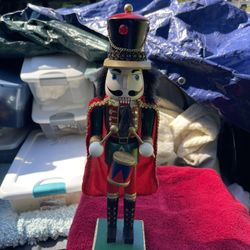 Christmas Drummer Nutcracker Figurine