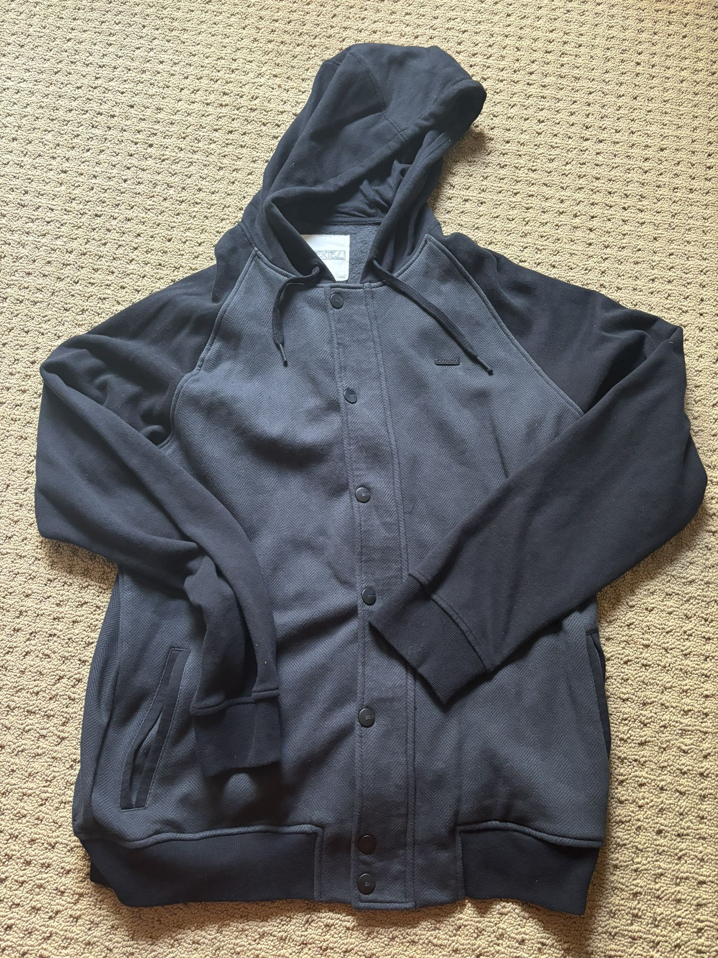 EZEKIEL SKATER HOODIE JACKET XL 