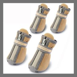 Dog Boots, Shoes for Large Medium and Small Dogs - Good For Summer And Winter Protection