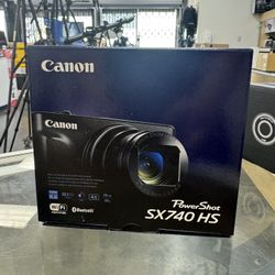 Canon Sx740 Camera New 