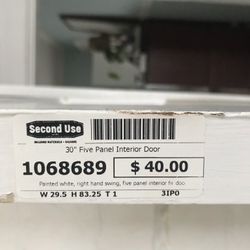 Old Solid Wood Door. Free. 